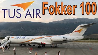 TUS Air Fokker 100 | Larnaca to Ioannina | Olympic Q400 back to Athens