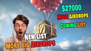 Huge Airdrop Coming List | Eragon | Instituation | Camino Network | Analog and more Airdrops