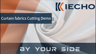 Curtain fabrics cutting demo with BK4 and TK4S