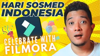 Yuk Bikin Konten Hari Sosial Media Indonesia - Celebrate With Filmora