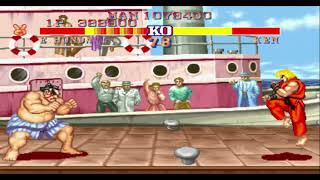 Street Fighter 2 The World Warrior - E. Honda - (PLAYSTATION 1 PSX) - FINAL