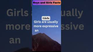 Girls and Boys Facts interasting facts #viral #trending Boys and Girls Facts intersting 5