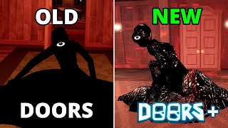 DOORS HOTEL+ ALL NEW CUTSCENES VS OLD