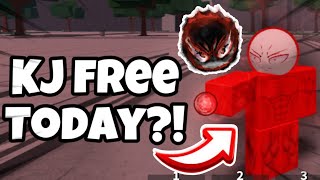 WILL KJ FREE UPDATE COME TODAY!?! | The Strongest Battlegrounds