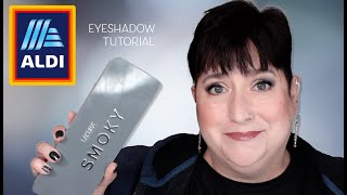 ALDI LACURA SMOKY EYESHADOW PALETTE | Eye Look & Tutorial