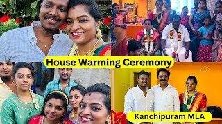 🏡புது வீடு பால் காய்ச்சியாச்சு😍House warming ceremony 🤩 Home Tour VLOG |Function Mode ON😍