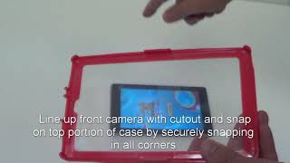 How to Install Fintie Tuatara Case For Amazon Fire 7 2019 9th Generation