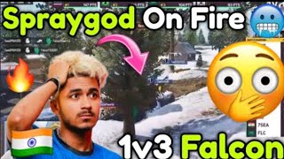 7Seas sparygod 1v3 against falcon  in vikendi 😳 zgod react on sparygod 1v3