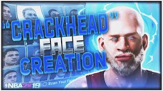 CRACKHEAD FACE CREATION ON NBA 2K19 | INCREASES ALL ATTRIBUTES | SECRET FACESCAN GLITCH