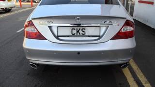 Mercedes C219 CLS500 CKS Sport X-Pipe Exhaust and ECU Remap with VMaxx