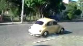 Fusca sapecando Radiadores Pelissari em sao marcos rs