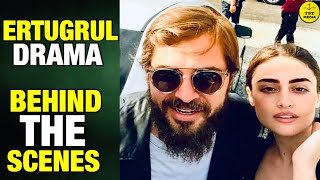 Dirilis Ertugrul Behind The Scenes Pictures | Real Life Movie Season Ertugrul Pictures