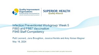 Infection Prevention Workgroup: Week 5