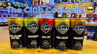 The Club Cocktails Review. Canned RTD??? Let’s see what these are all about.