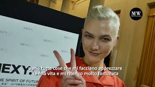 Interview with Karlie Kloss- NEXY.CO- Milan Fashion Week