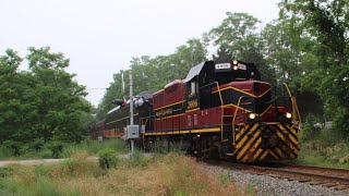 The Cape Cod Central Railroad Dinner Train at Sagamore MA 6/23/18