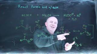 S'21 - Resonance 2 - reacting formic acid with a base to make Formate ion