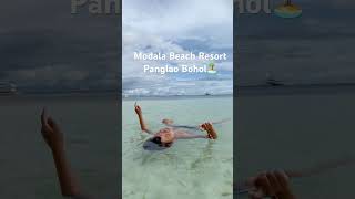 Crystal Clear water at Modala Beach Resort Panglao Bohol🏝️