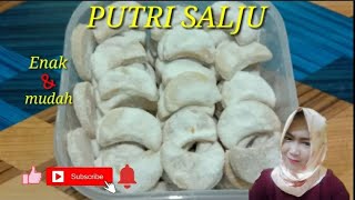 CARA MEMBUAT KUE KERING PUTRI SALJU