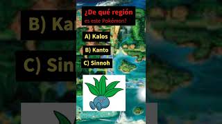 ¿De qué región es este Pokémon? #Oddish  #adivinanzas #pokemon