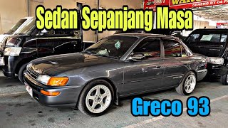 Great Corolla SEG 1993 Mobil Sedan Istimewa