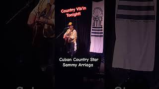 Country Vib'in w/  Sammy Arriaga! #sammyarriaga  #concert #atlanta #eddiesattic #countrymusic