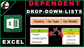 How to Create Multiple Dependent Drop Down Lists in Excel