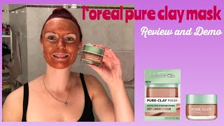 [Review] L‘Oreal pure clay mask | skincare | first impression