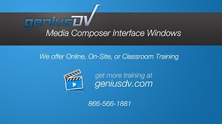 Interface Windows: Avid Media Composer