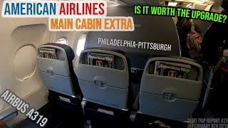 American Airlines Airbus A319 Main Cabin Extra Trip Report | TAWD Trip Report