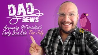 Dad Sews Announces HUGE Fabric Sale at FabricHut.com