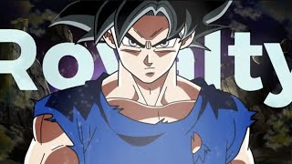 Goku Vs Jiren - ROYALTY #fypシ゚viral #anime #edit #dragonball