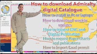 How to download, install, and use the Admiralty Digital Catalogue / Seamans vlog