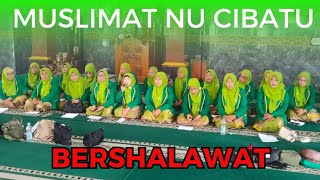 Shalawat Merdu Muslimat NU Cibatu Di Pengajian Bulanan MWC NU Cibatu