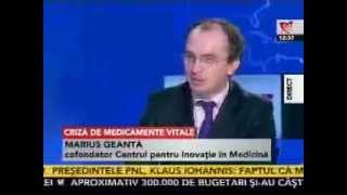 Dr Marius Geanta - Centrul pentru Inovatie in Medicina - Realitatea TV