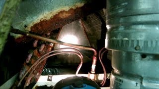 How to clean evaporator coil - AC freezing over with ice - cleaning dirty HVAC coil with cleaner