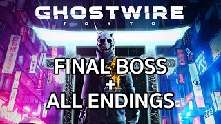 Ghostwire Tokyo Final Boss Fight + Ending (HFR Performance)