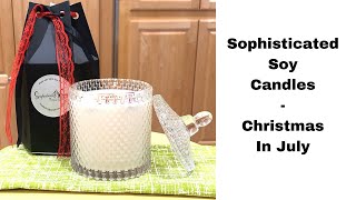 Sophisticated Soy Luxury Candles | Christmas in July