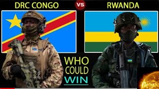 DRC Congo vs Rwanda military power comparison 2024| who would win between them