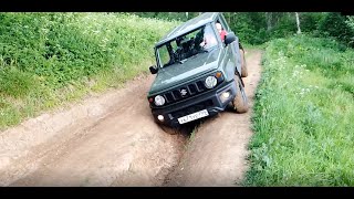 Опять месим грязь на Suzuki Jimny.