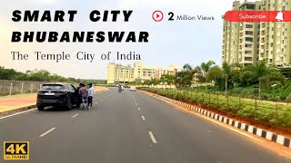 Smart City Bhubaneswar : [4K] Drive | Utkal Hospital Road | Xavier Road | Bharatpur Forest