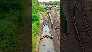 Follow Class 08 'Eagle' into Horsehay & Dawley Station  #train #shropshire #diesel