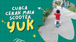 SEMANGAT BANGET MAIN SCOOTER | SAMPE JATUH NANGIS TETEP BALIK MAIN SCOOTER LAGI