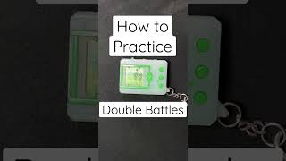 How to practice Digimon 20th Anniversary Double Battles! #shorts