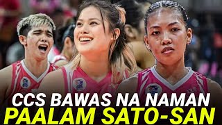 RISA Sato Aalis na sa CREAMLINE! Lagas na naman ang MB ng CCS! NEGRITO may Problema sa IMPORT?