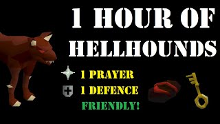 1 Hour of Hellhounds as a Pure (Wilderness Slayer) [84 Ranged] - OSRS