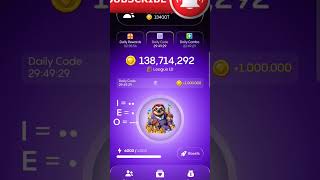 Gemzcoin Daily code 26 July | Gemzcoin Daily combo code #games #minigames