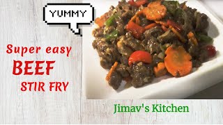 BEEF STIR FRY | Jimavs Kitchen