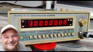 Hung Chang HC-F100 multifunction counter 10Hz to 100MHz test teardown