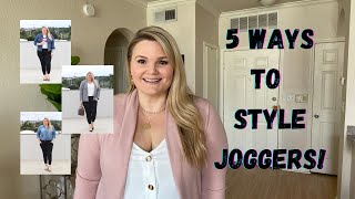 Five Ways to Style Joggers!